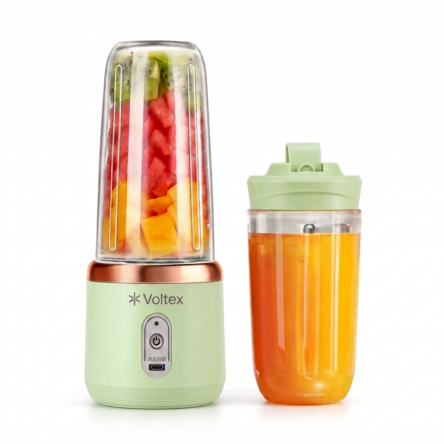 Portable Blender Pro - 6 Blades. 2 Cups.